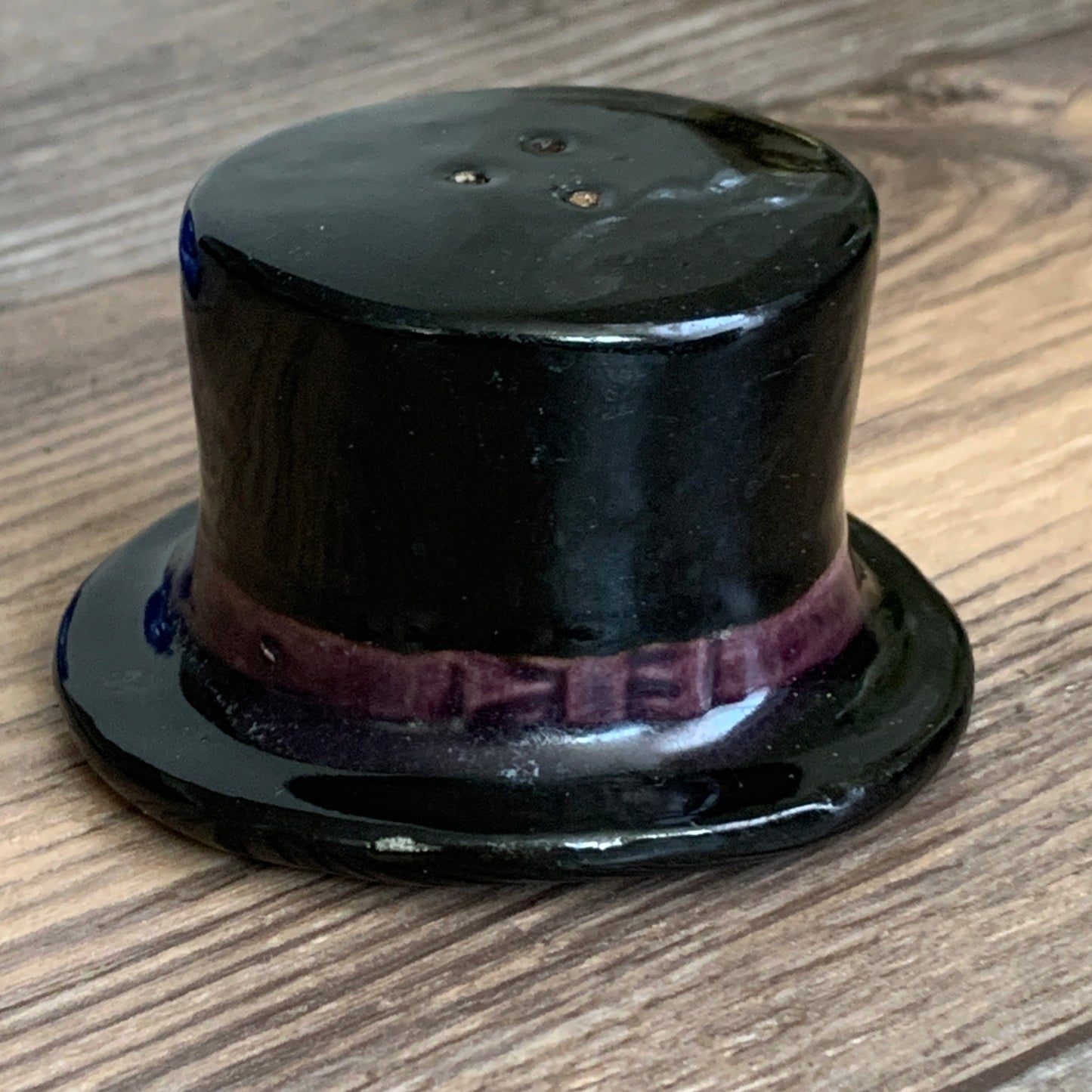 Ceramic Salt and Pepper Shakers, Top Hat and Bolero Hat