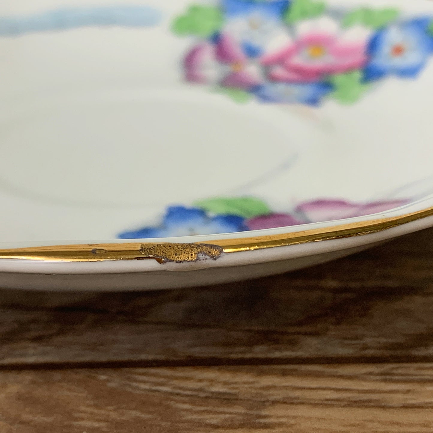 Antique Royal Albert Hand Painted Teacup and Saucer Set