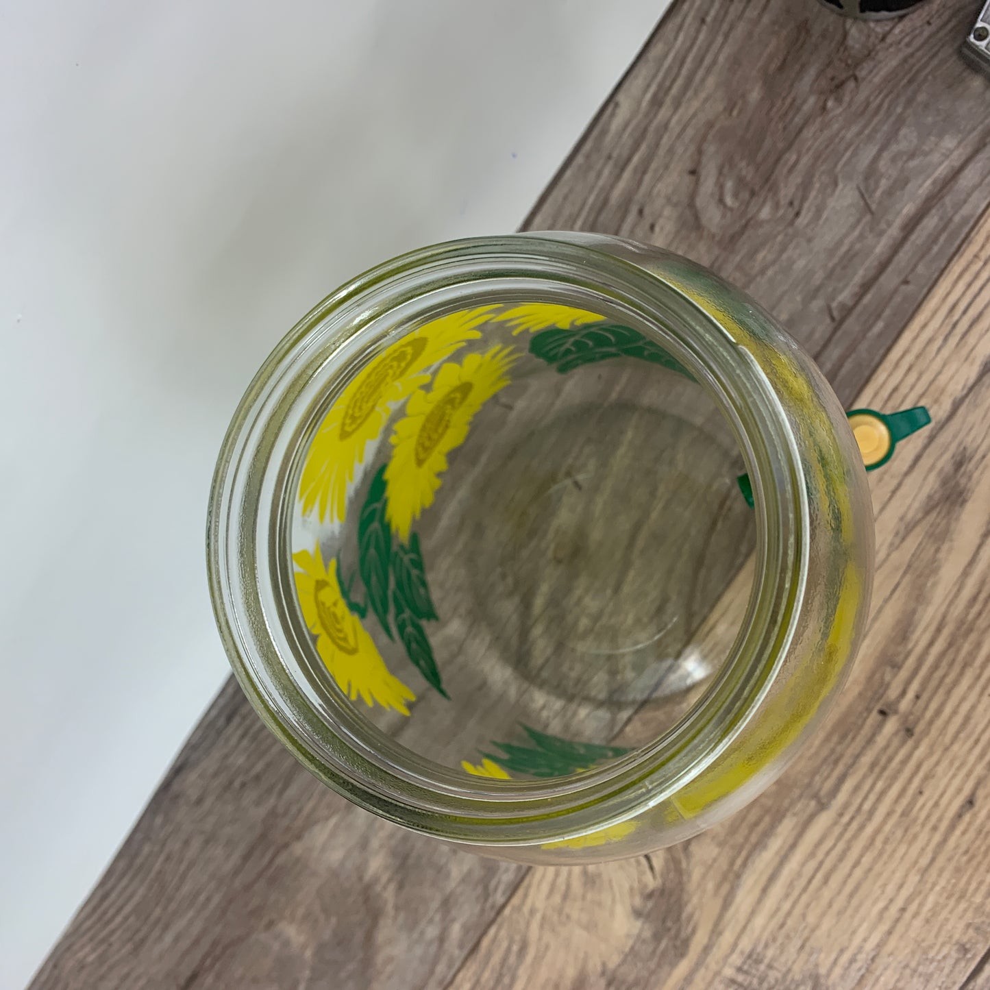 Large Sunflower Juice Jug with Spigot