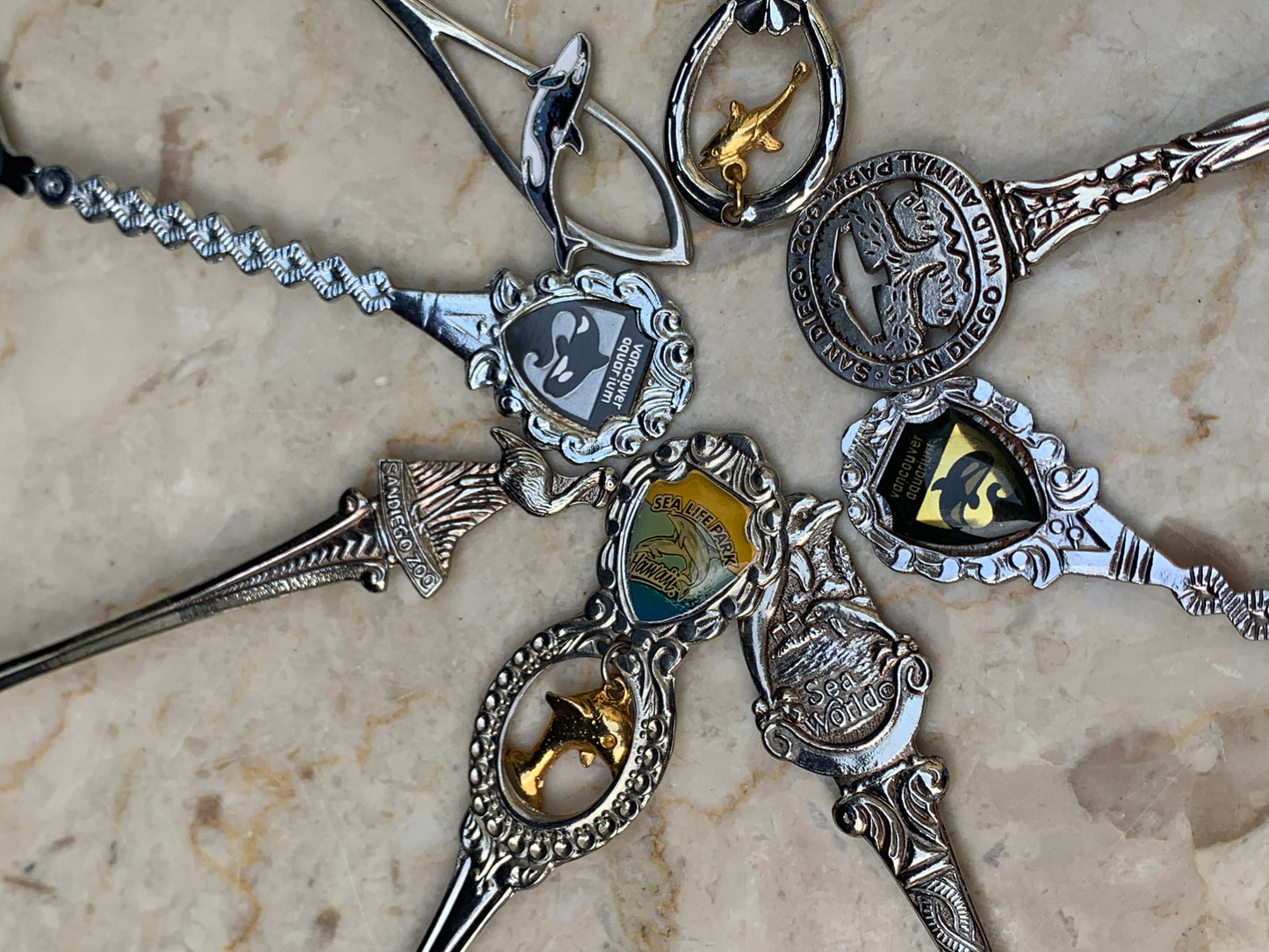 Zoo and Aquarium Collector Spoons