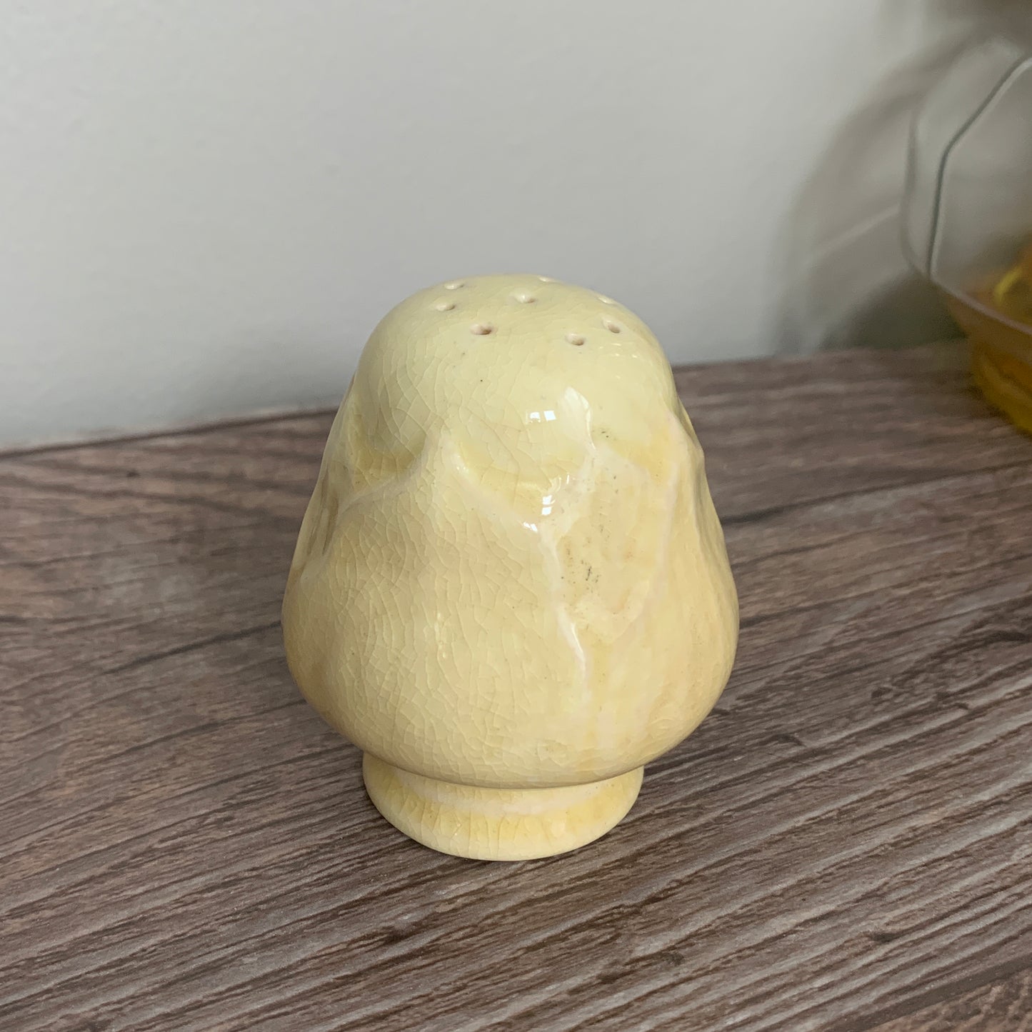 Ceramic Artichoke Shaped Vintage Salt and Pepper Shakers