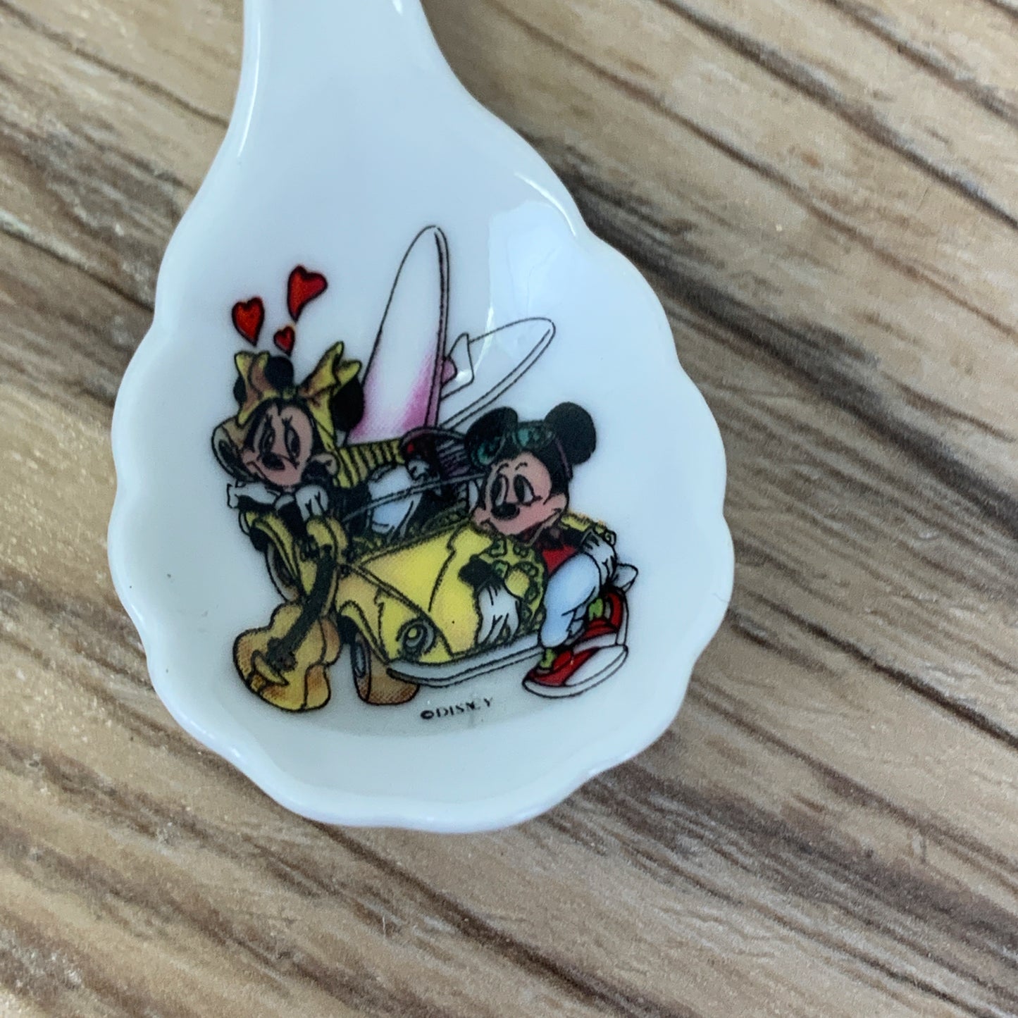 Mickey and Minnie Collectible Disney Porcelain Spoons