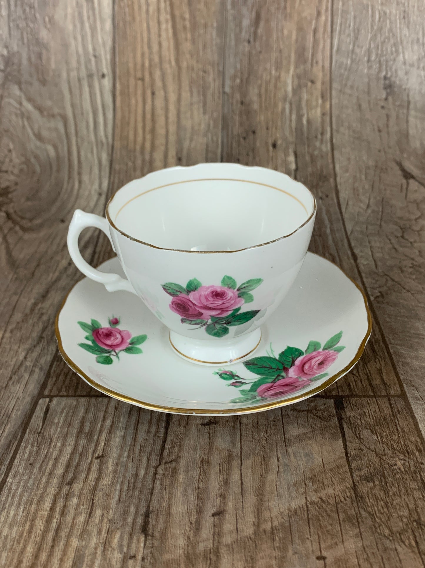 Royal Vale Pink Rose Vintage Tea Cup and Saucer Gifts for Mom Vintage China Cups