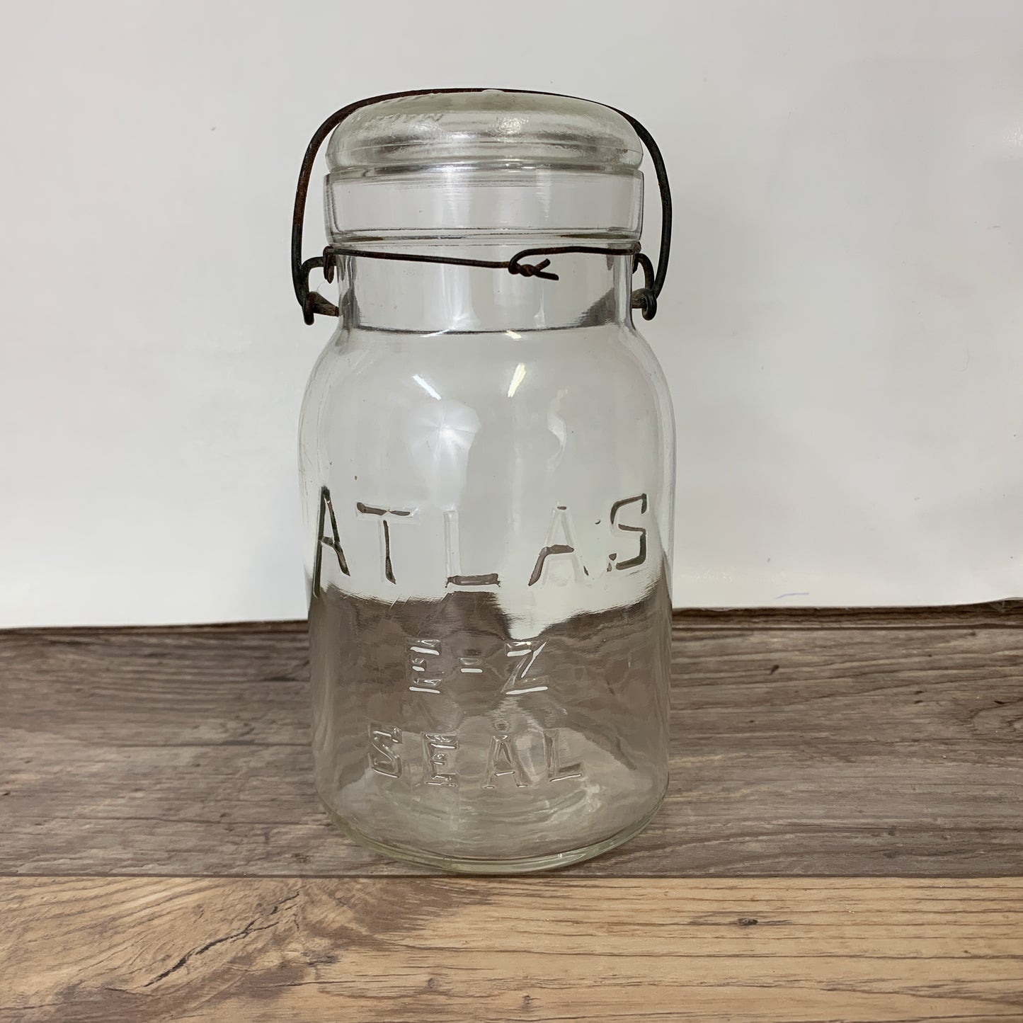 Atlas E-Z Seal Canning Jar, Bail Top Stash Jar