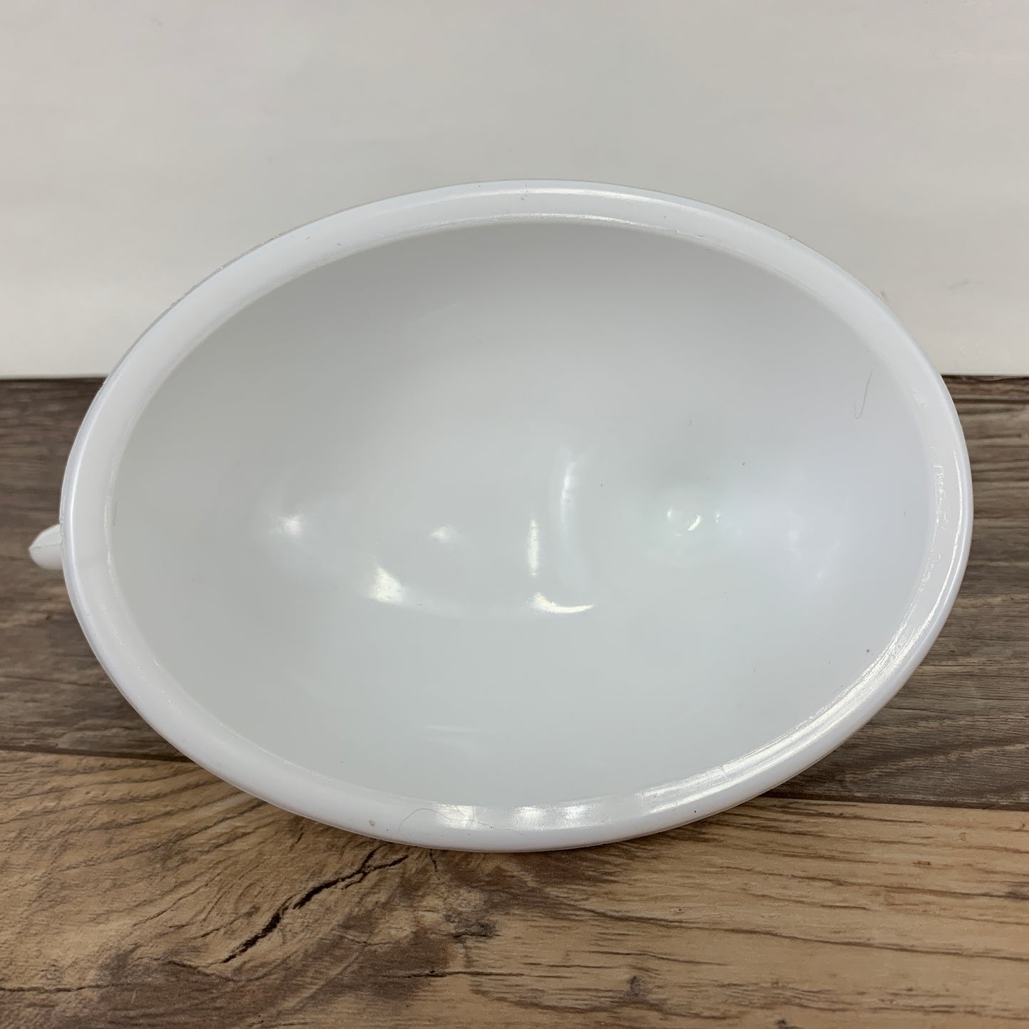 Milk Glass Hen No Nest - Small Chip - Replacement Lid for Hen on Nest Lidded Dish