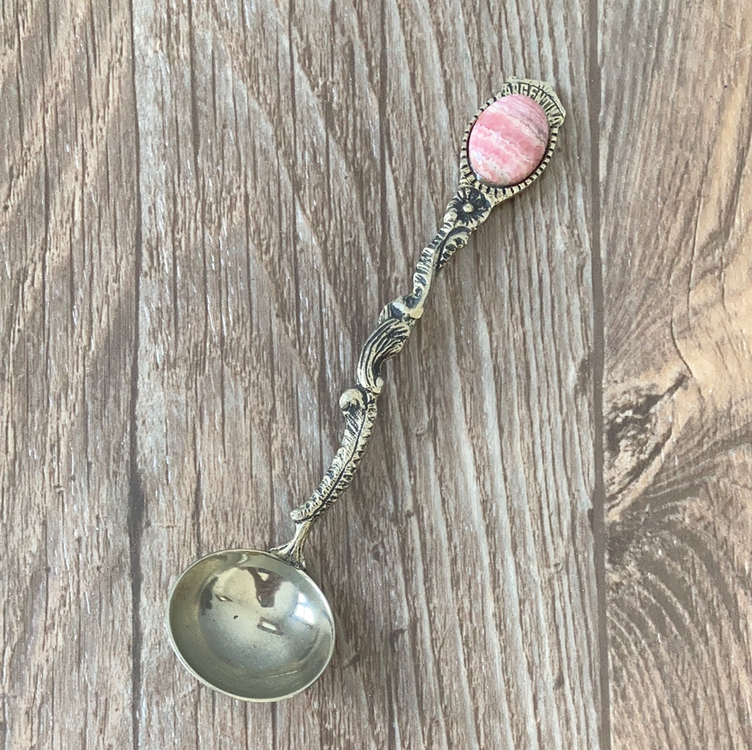 Argentina Vintage Souvenir Spoon with Stone