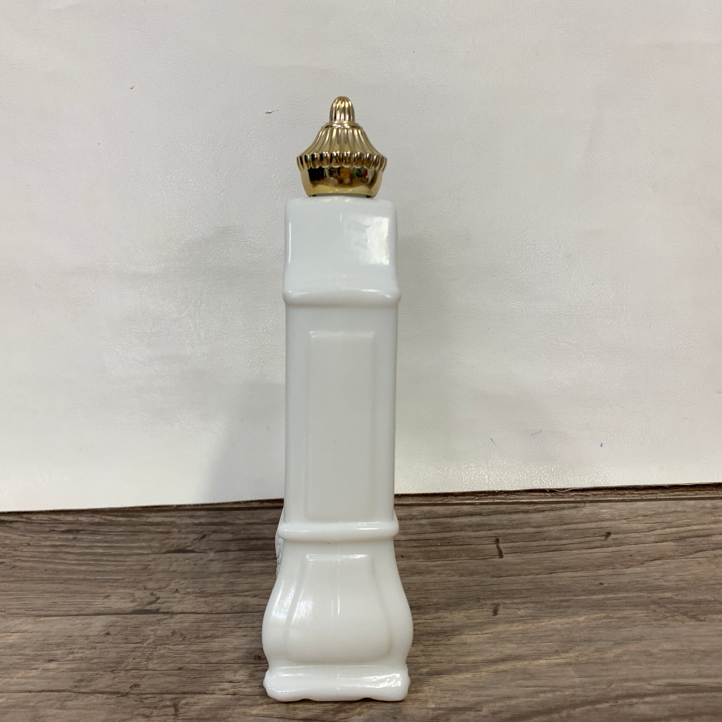 Vintage Avon Perfume Bottle Milk Glass Wardrobe Shaped Bottle