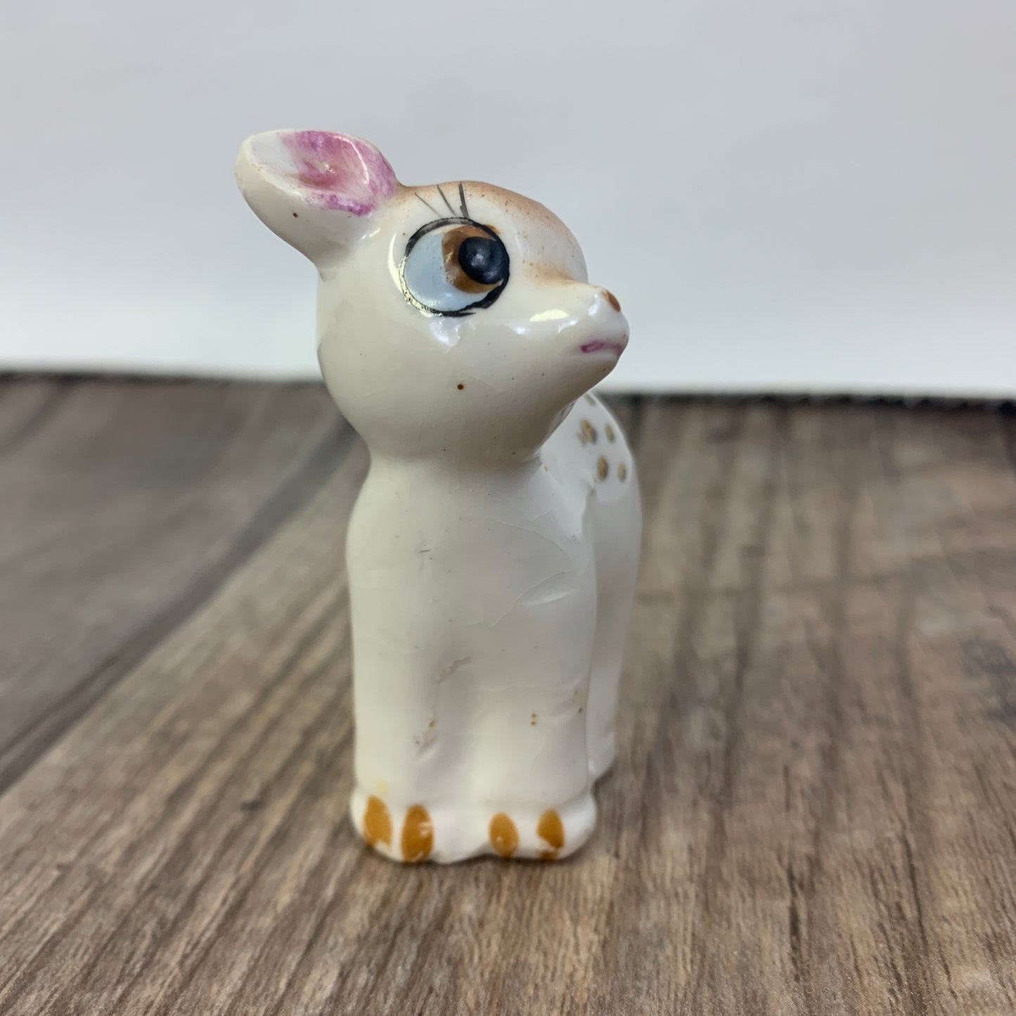 Deer Salt and Pepper Shakers, Vintage Ceramic Salt and Pepper Shakers