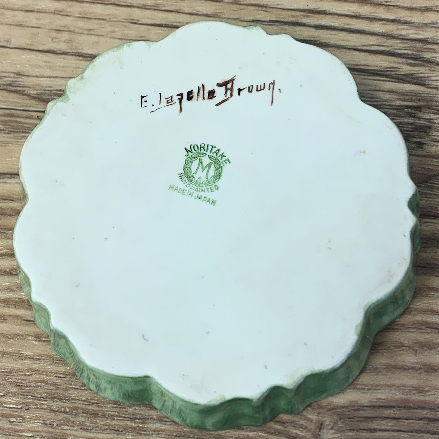 Noritake Hand-Painted Lusterware Dish