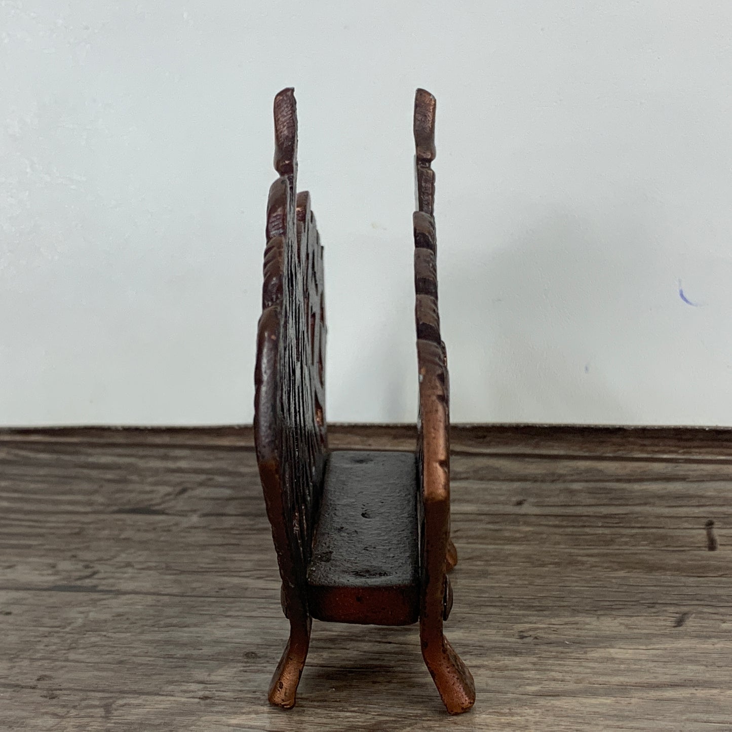 Shalom Metal Napkin Holder or Letter Holder