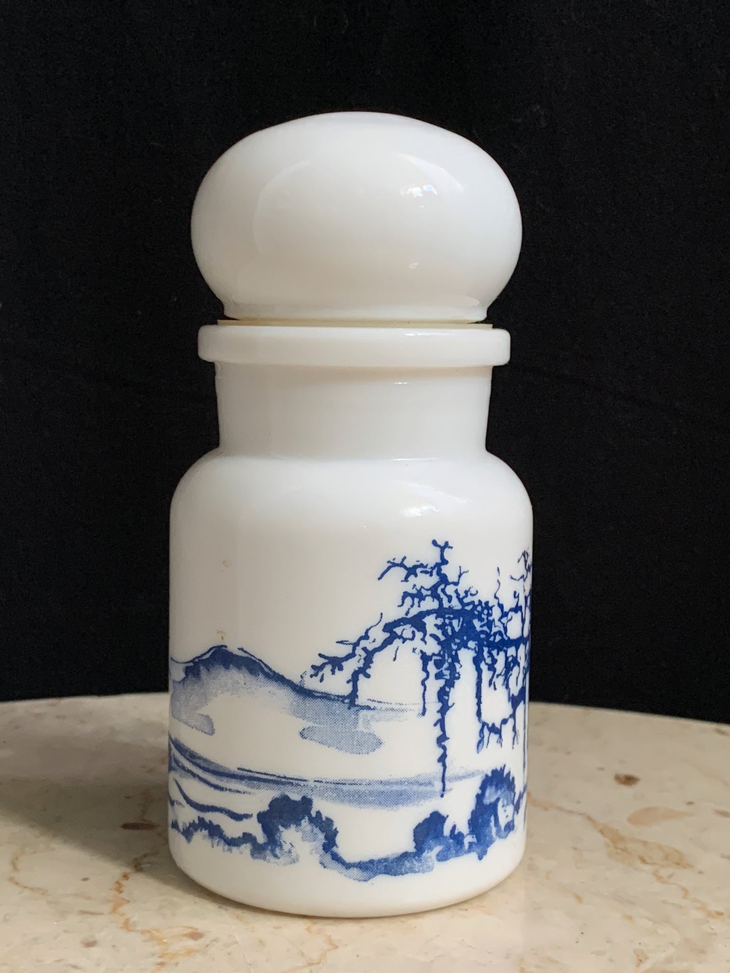 Milk Glass Jar