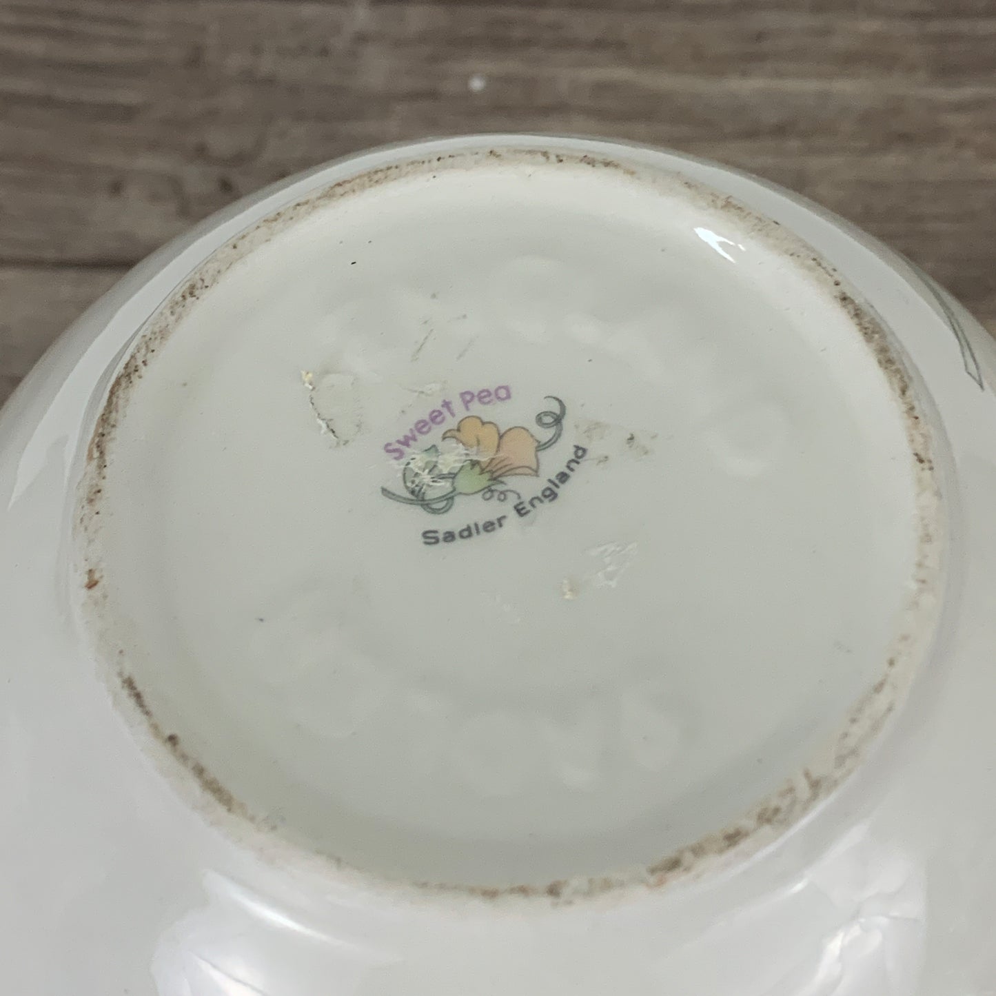 Vintage Sadler Sweet Pea Ginger Jar, Tea Caddy, Vintage Kitchen Storage