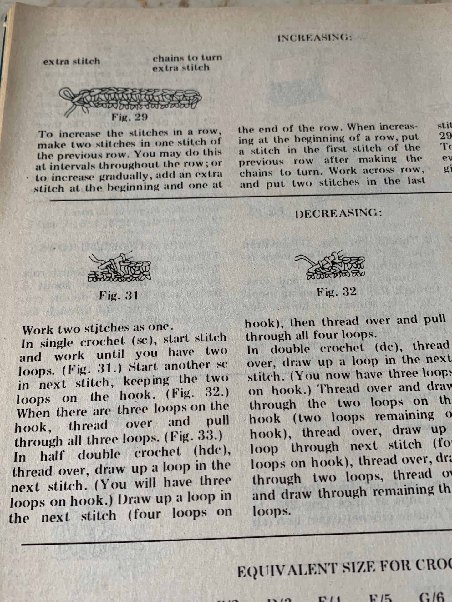 Vintage Christmas Crochet Pattern Magazine December 1985