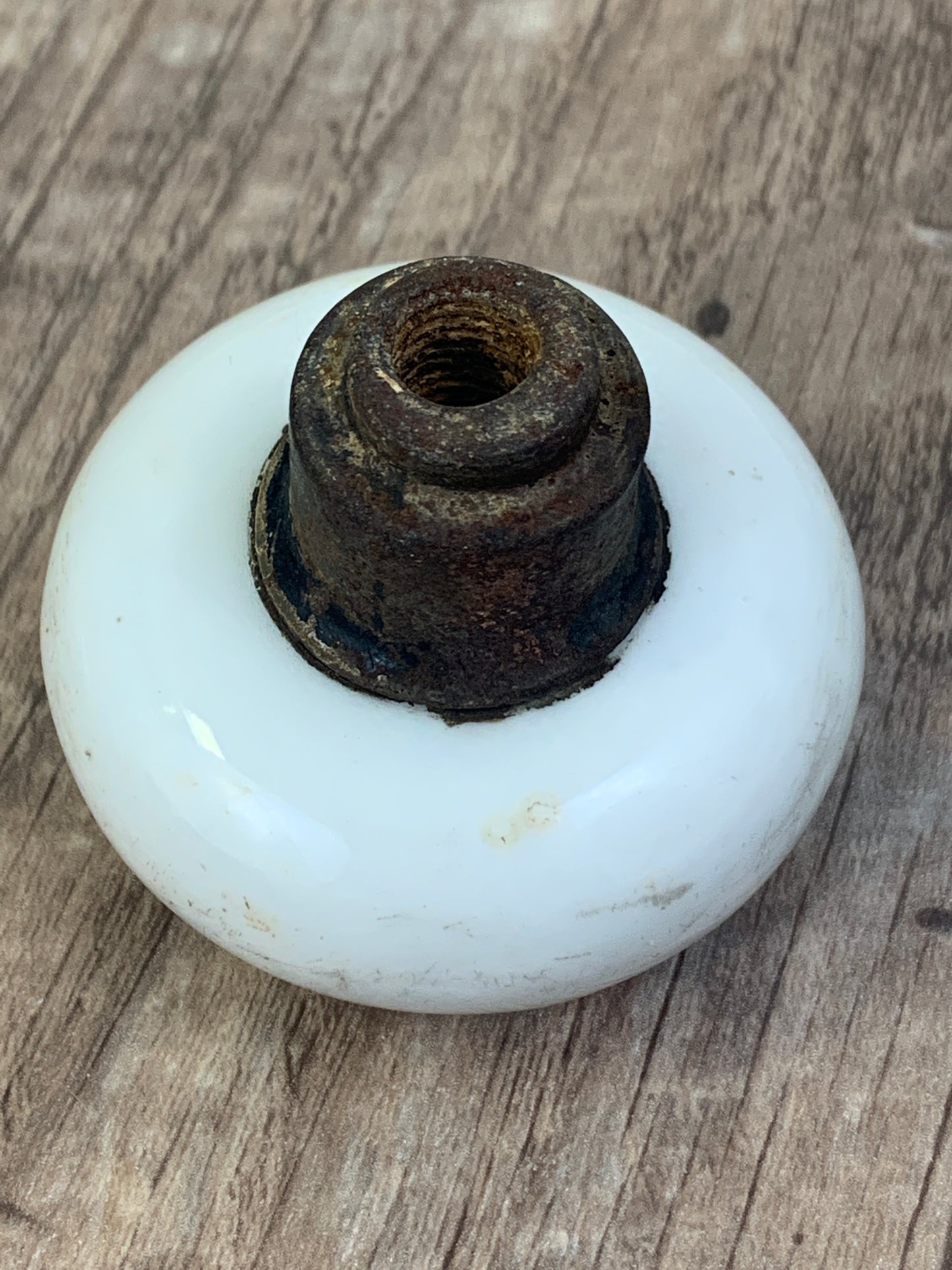 White Porcelain Door Knob Set Antique Door Hardware Vintage Door Knob