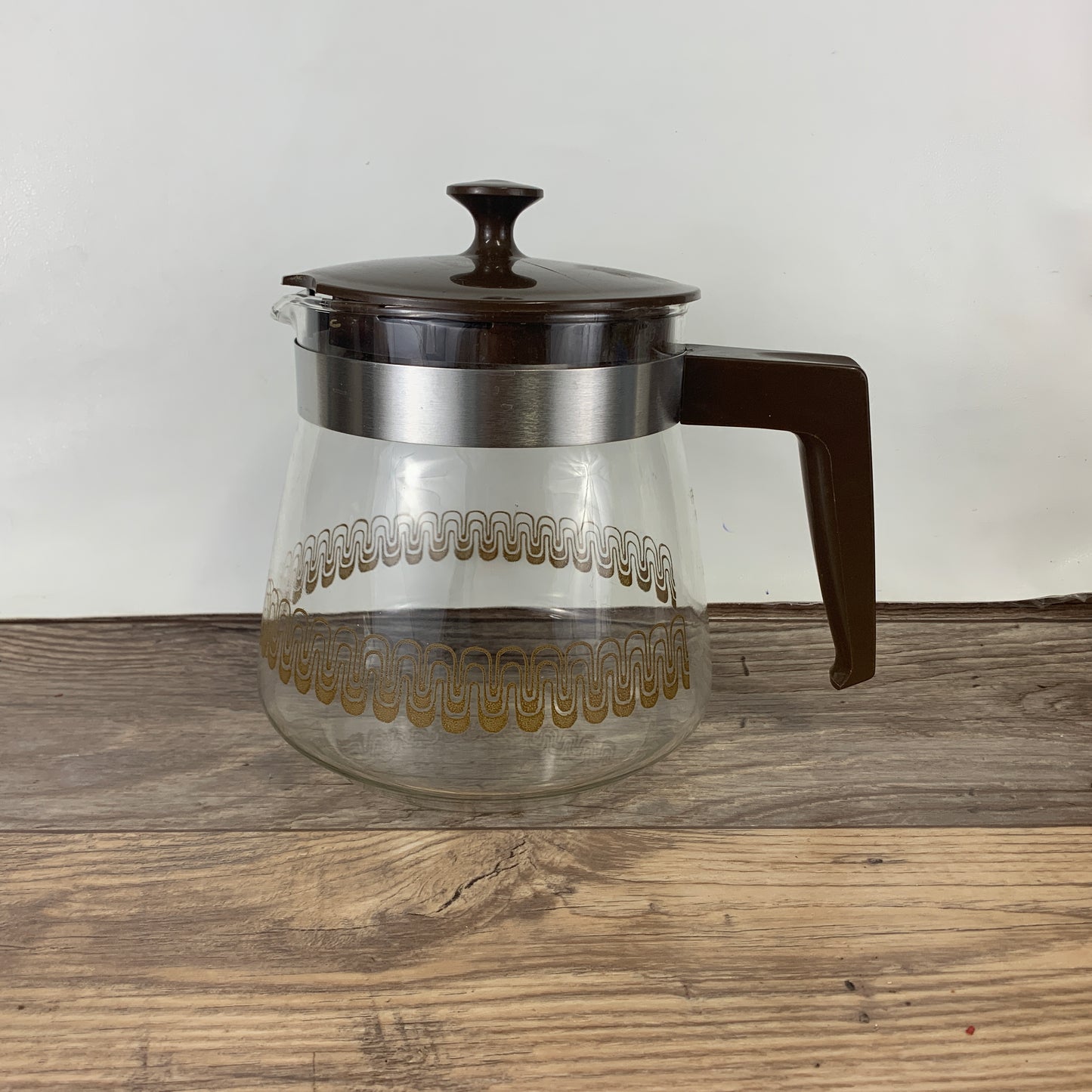 Vintage Glass Coffee Carafe