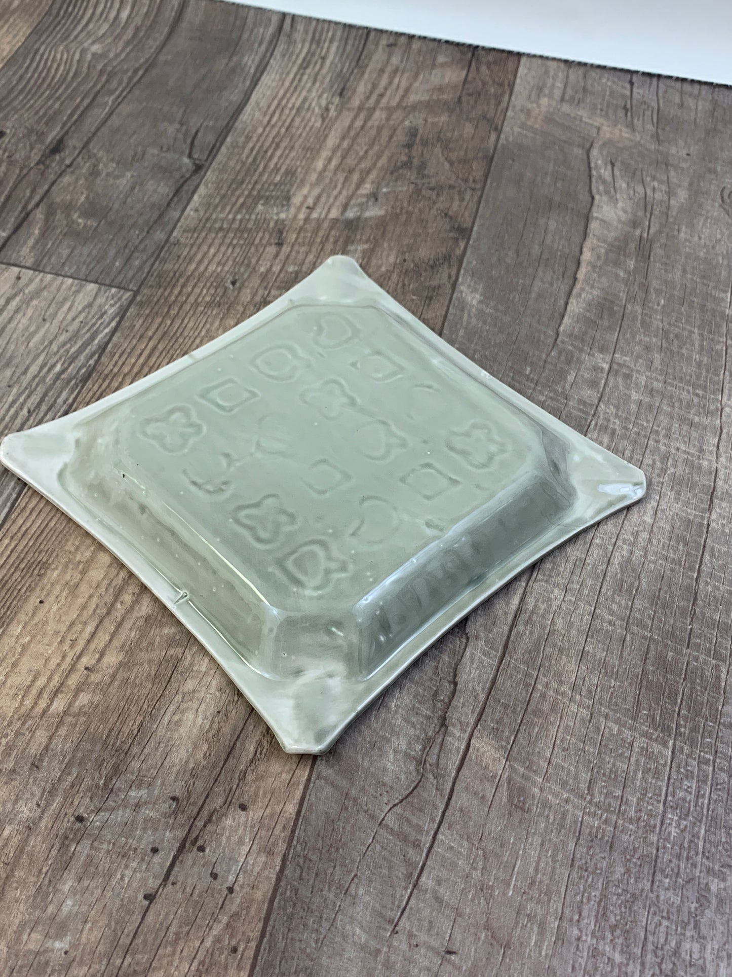 Card Night Ashtray Suits of Cards Vintage Ashtray Large Ceramic Ashtray
