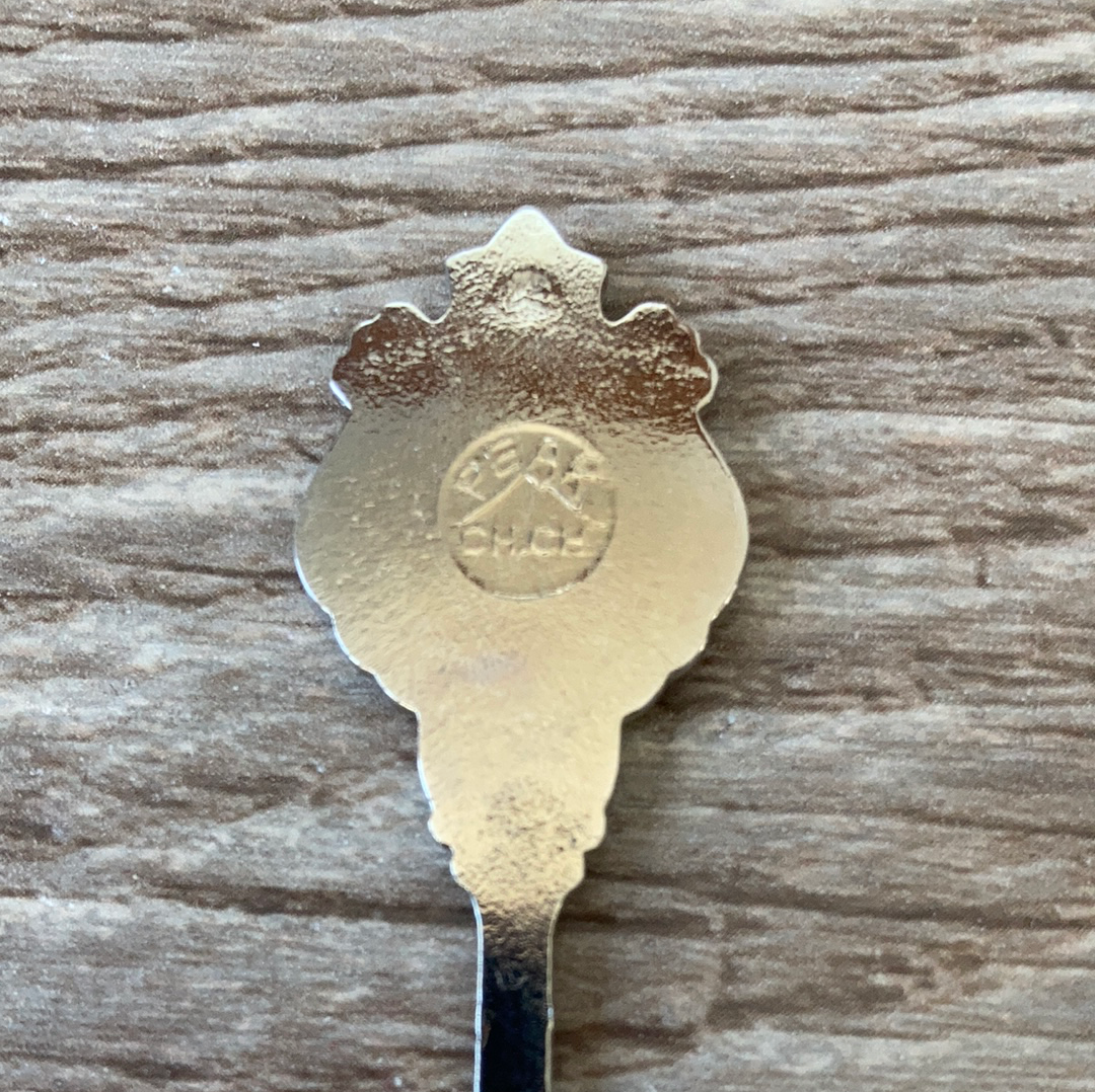1974 British Commonwealth Games Christchurch New Zealand Collectible Souvenir Spoon