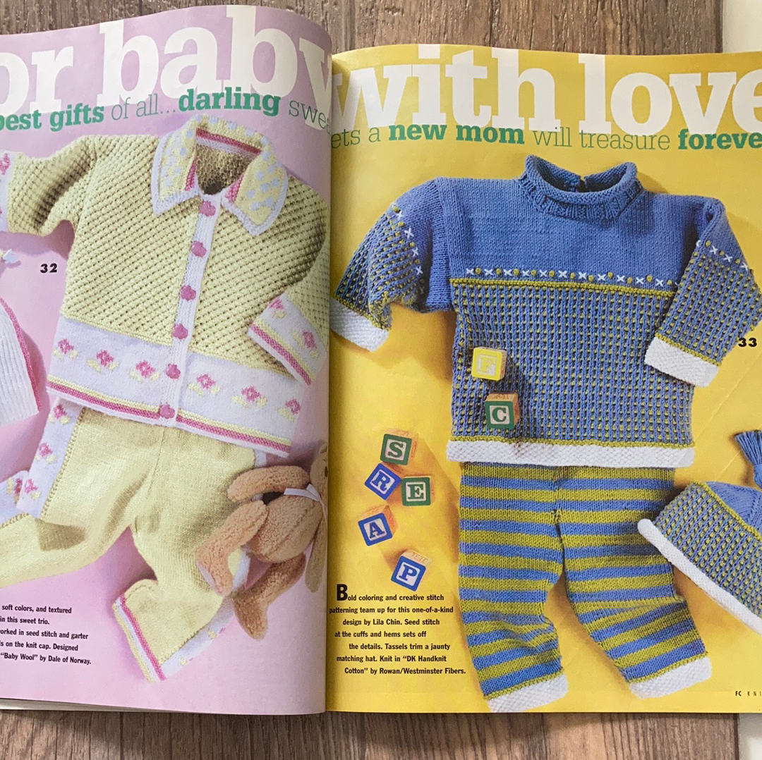 Family Circle Knitting Magazine Fall 1997 edition Knitting Pattern Magazine