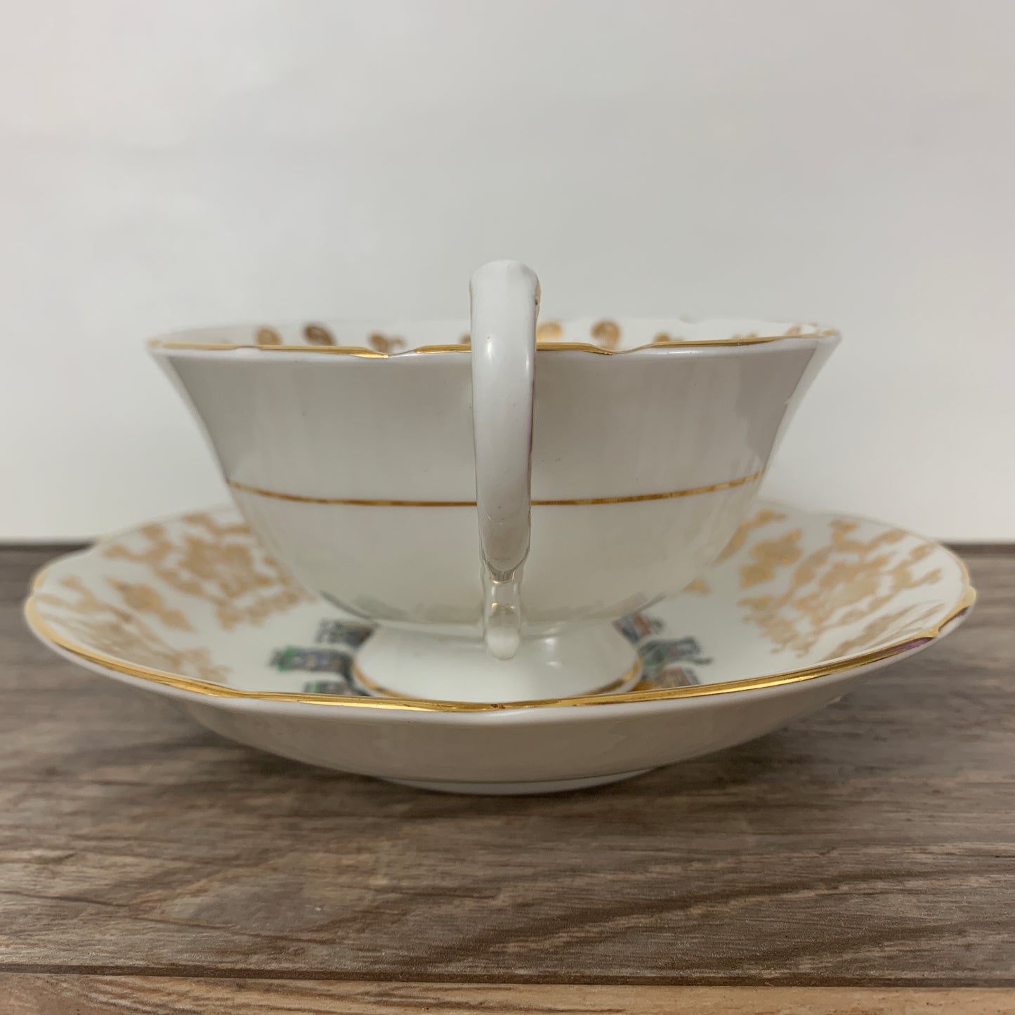 Vintage Paragon Teacup Canadian Coat of Arms