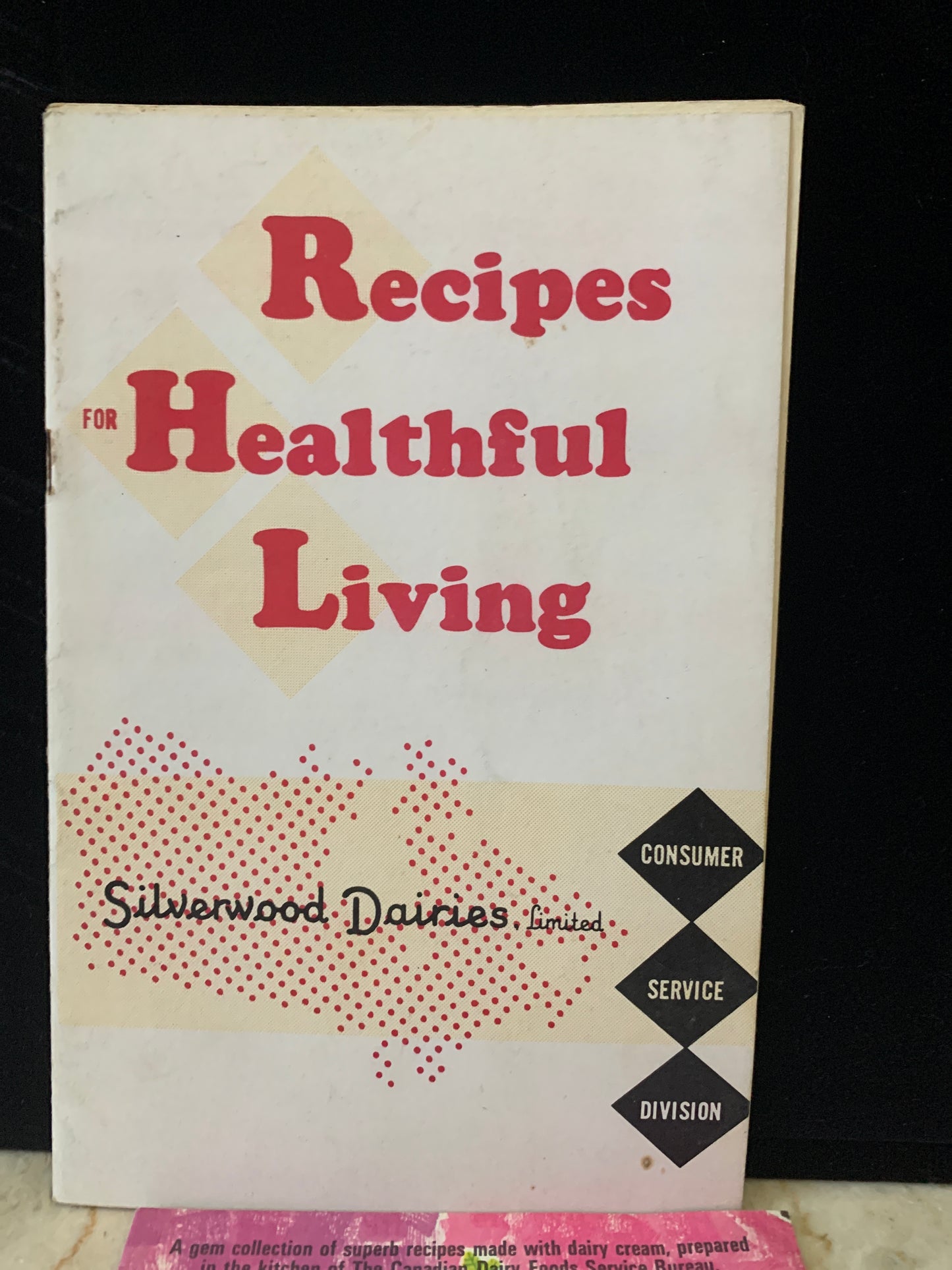 Vintage Dairy Advertising Pamphlets Silverwood Dairies Vintage Recipe Booklet