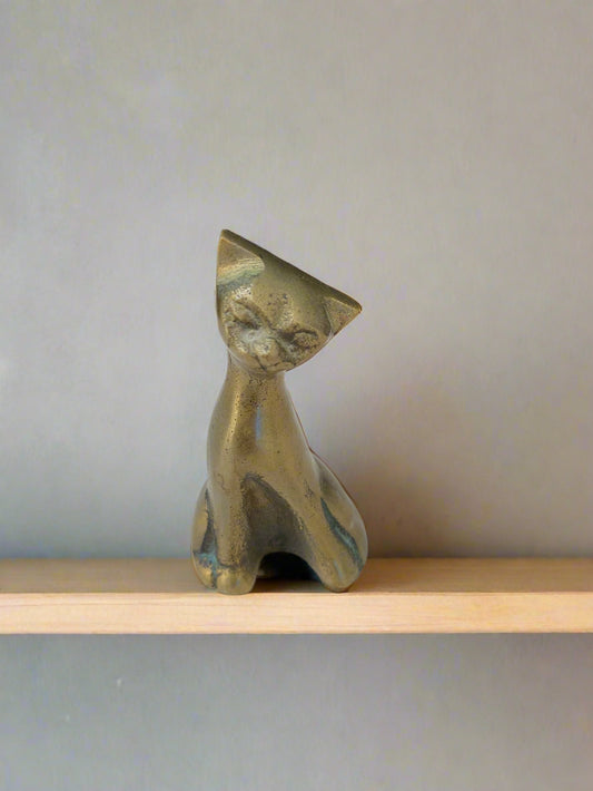brass cat