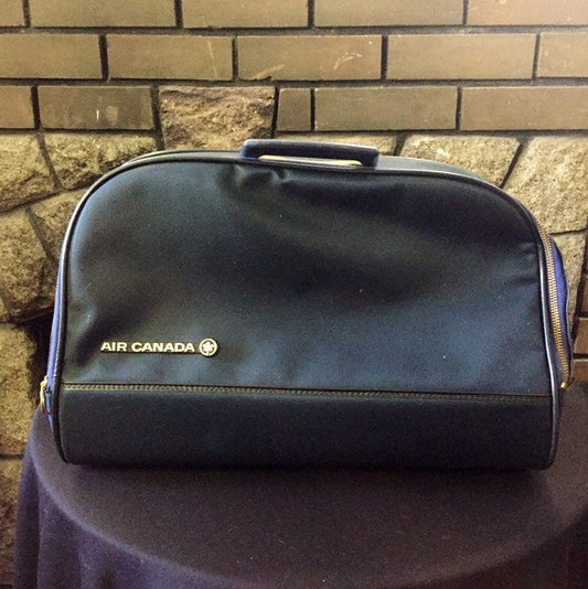 Vintage Air Canada Flight Crew Bag-Vintage Overnight Bag-Vintage Travel Bag