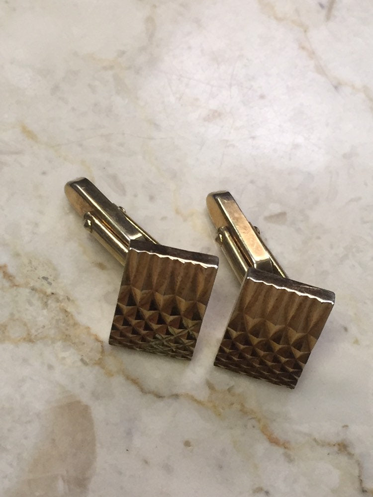 Vintage Goldtone Cufflinks-Vintage Cufflinks