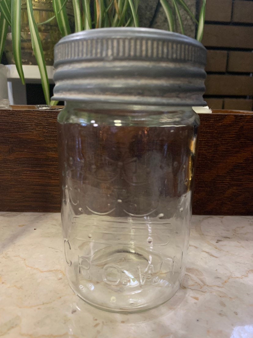 Vintage Crown Jar