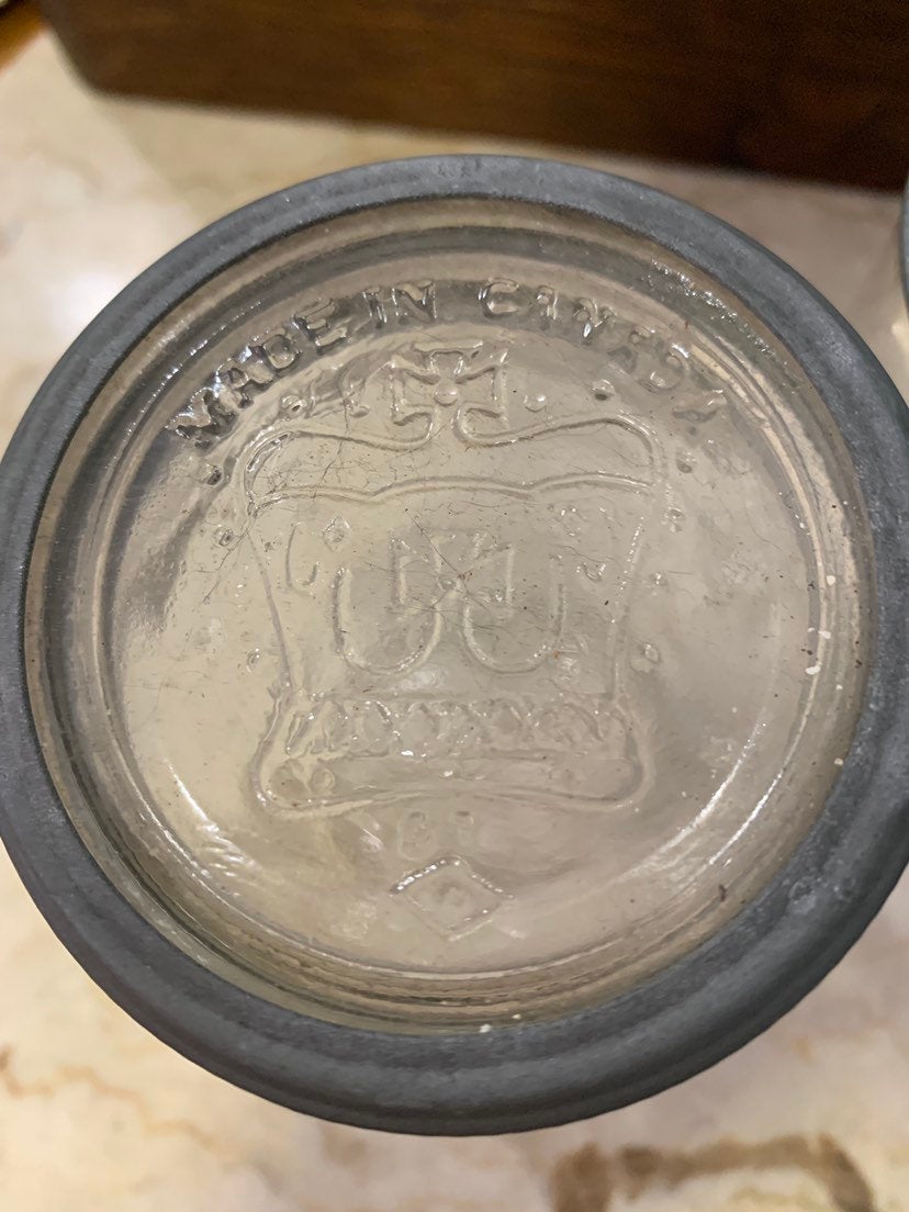 Vintage Crown Jar