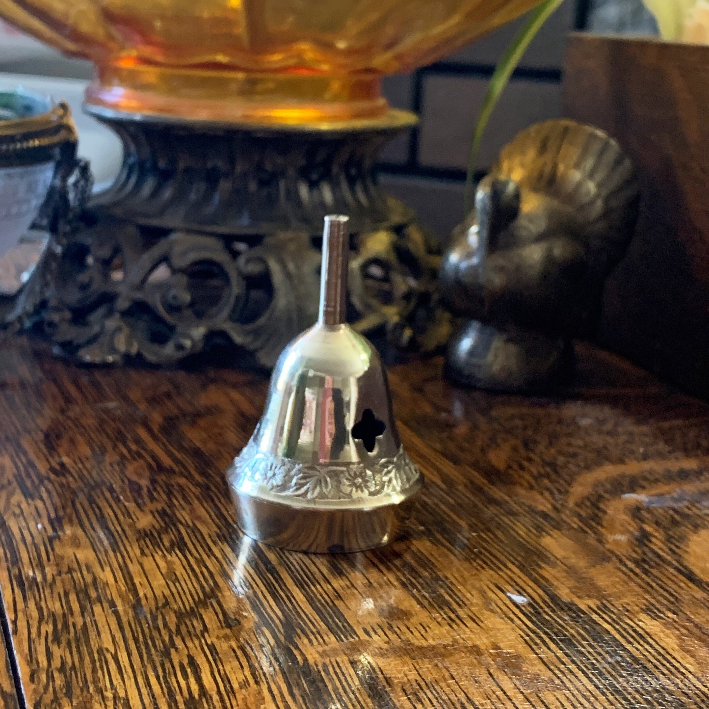 Brass Bell Incense Burner