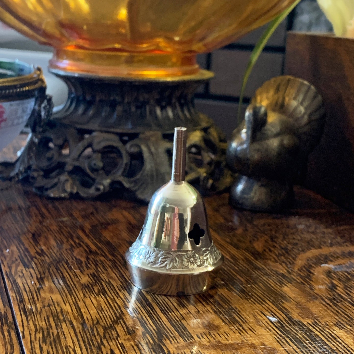 Brass Bell Incense Burner