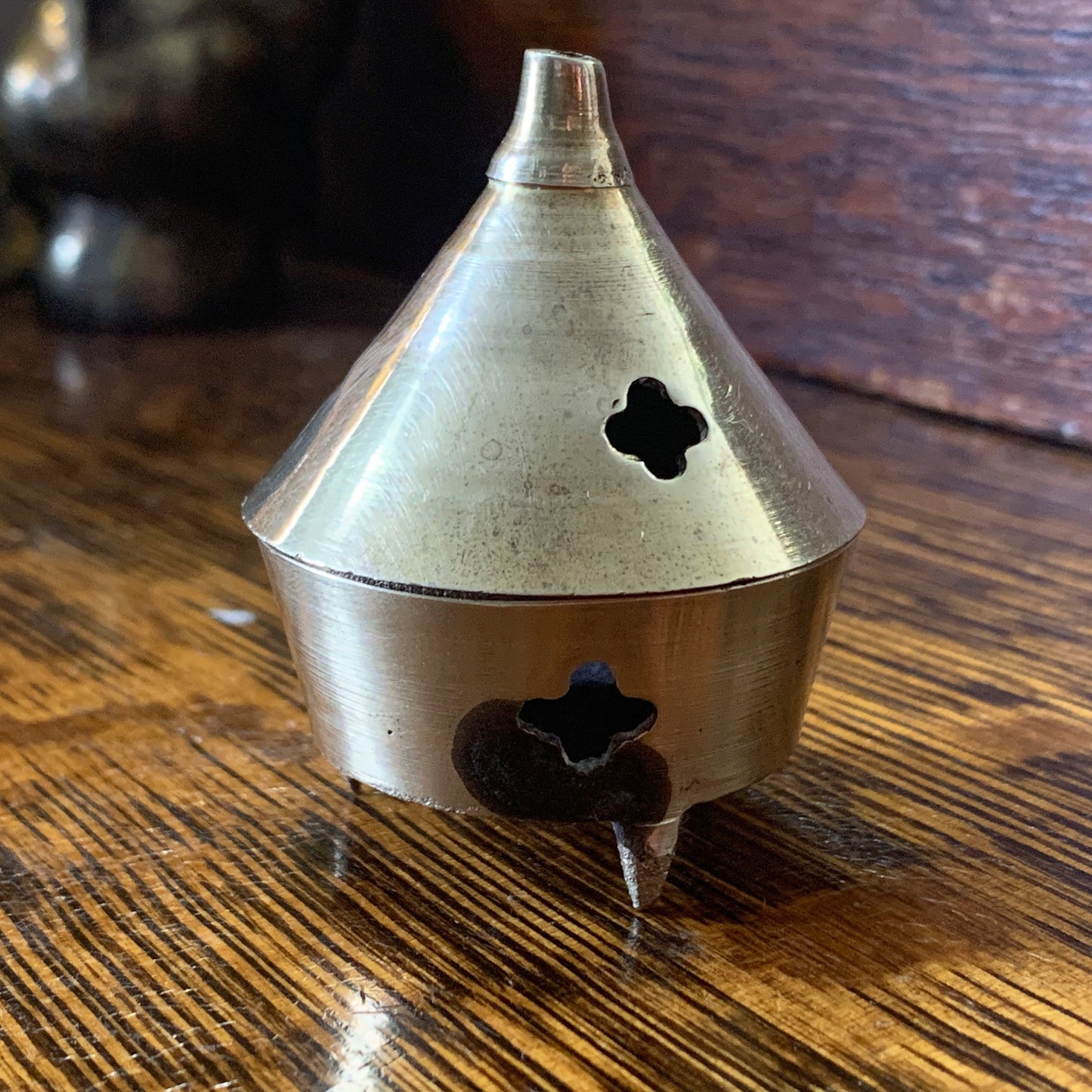 Vintage Brass Incense Burner