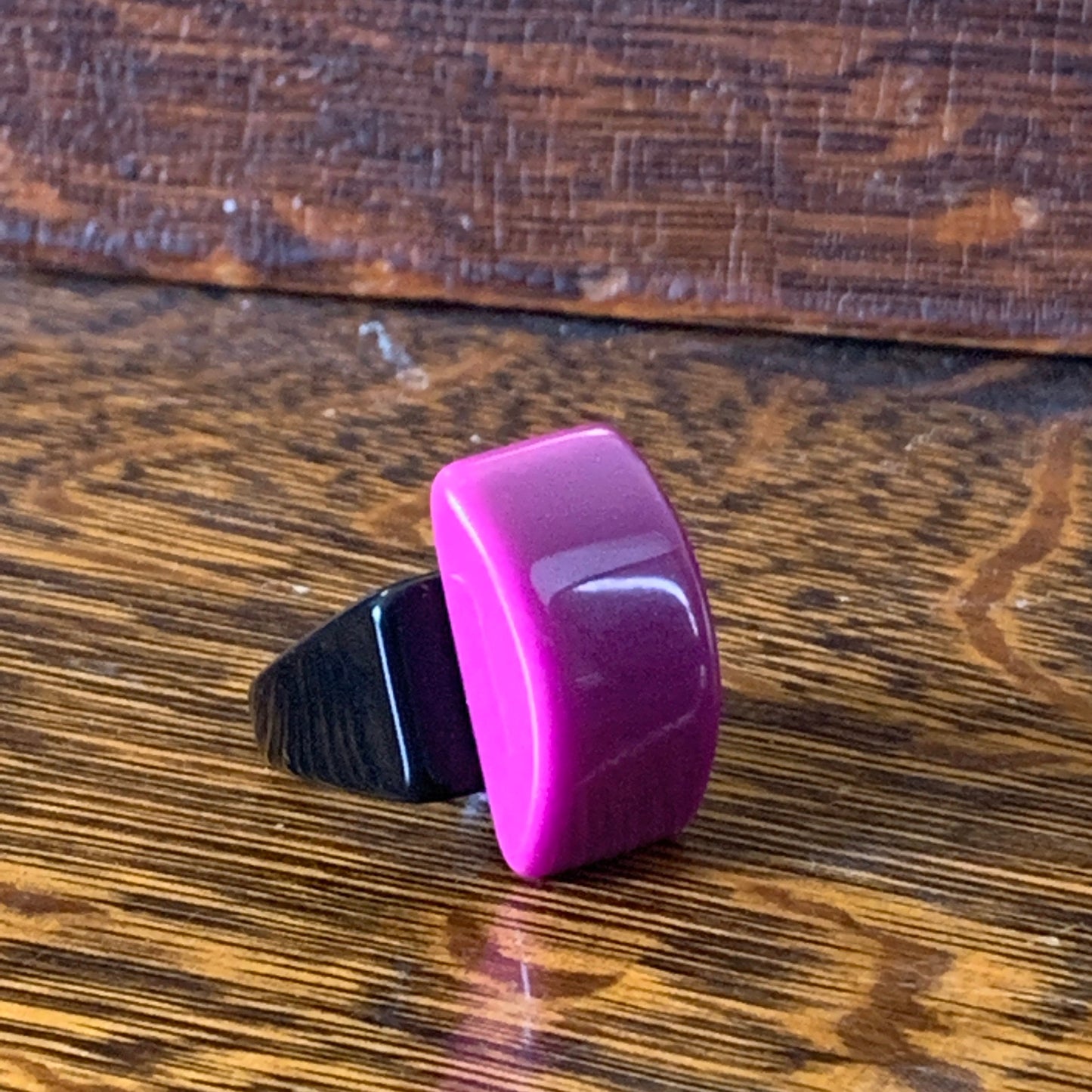 Vintage 80s New Wave Statement Ring
