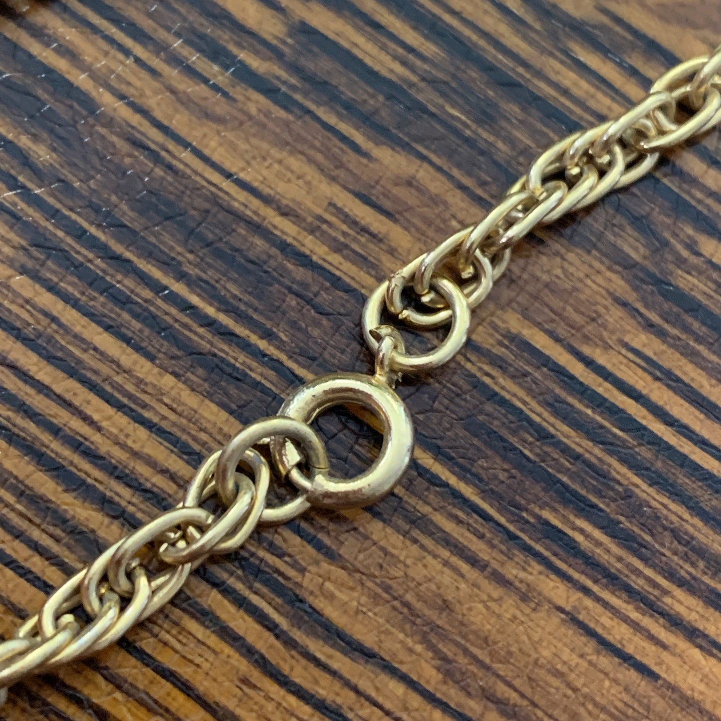 Vintage Aztec Style Pendant on Long Chain