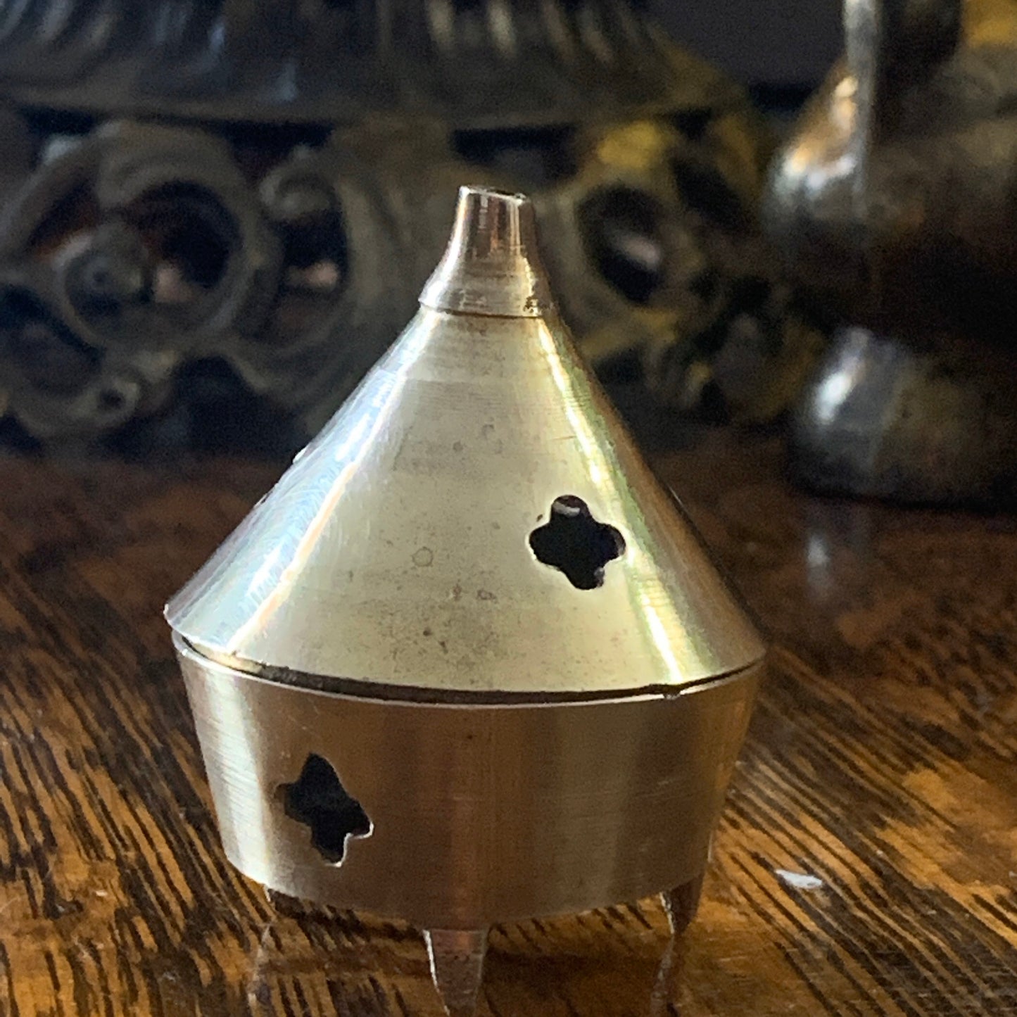 Vintage Brass Incense Burner