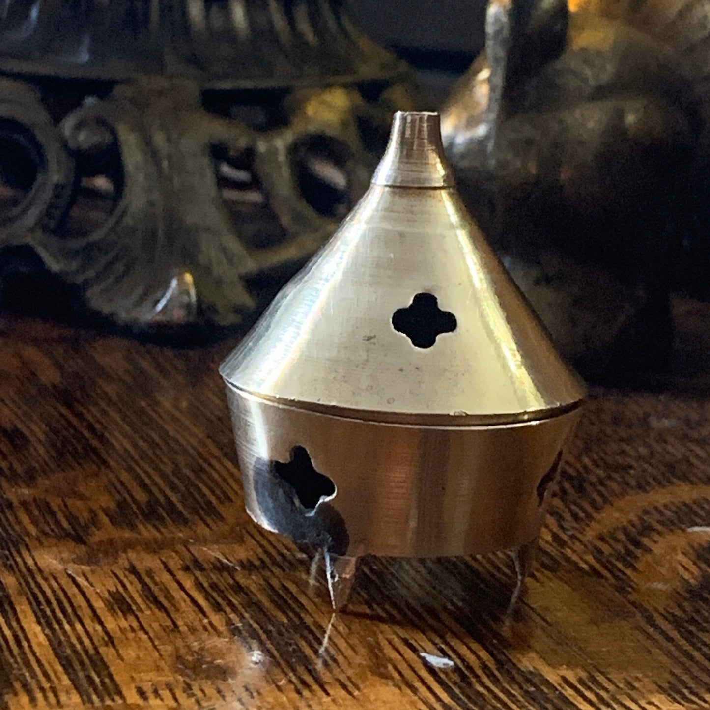 Vintage Brass Incense Burner