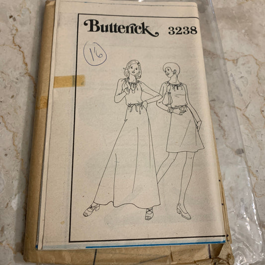 Ankle Length or Above the Knee Uncut Vintage Sewing Pattern