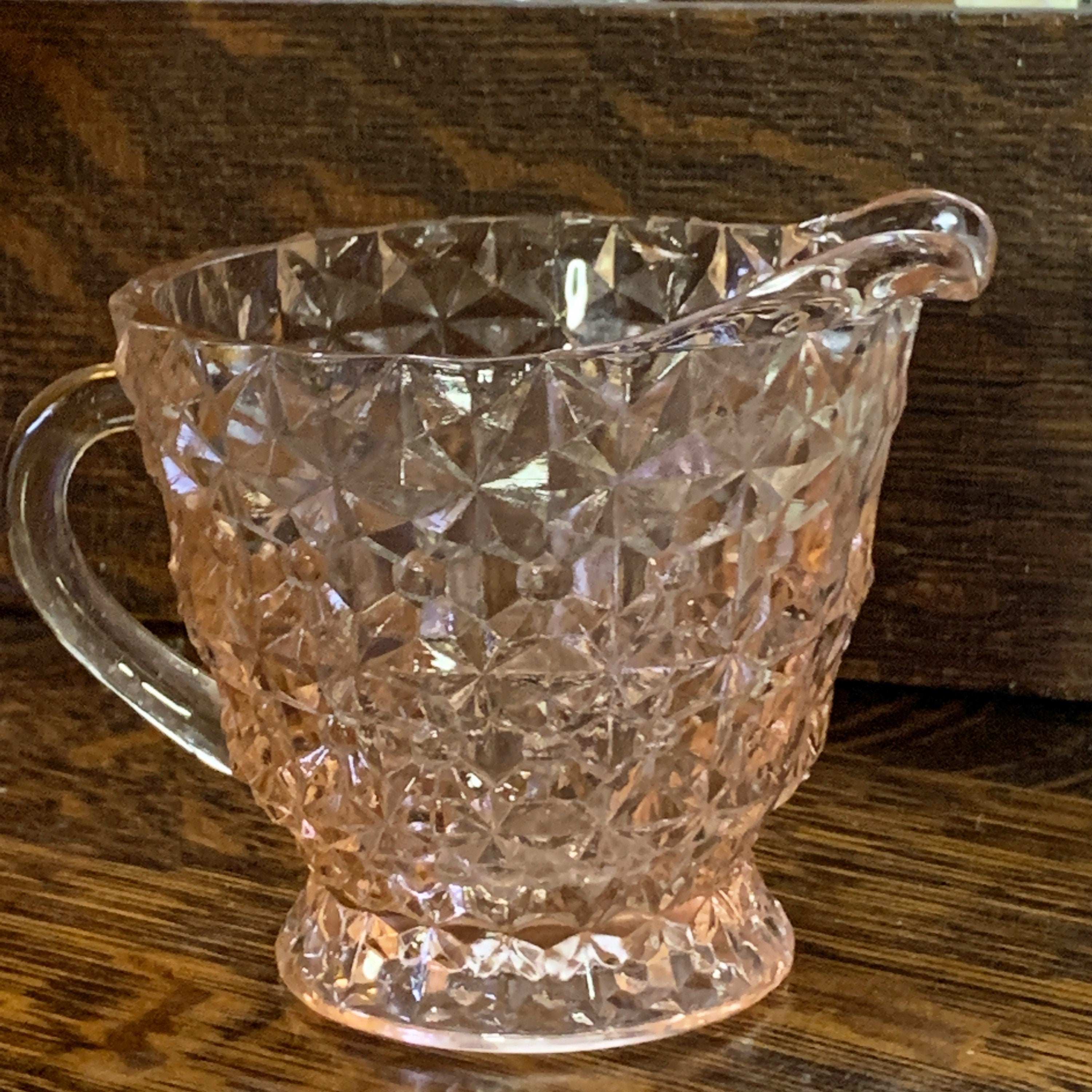 Antique Jeanette Buttons and deals Bows Pink Depression Glass Dinnerware