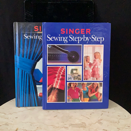 Singer Sewing Step by Step Vintage Sewing How to Book and Sewing for the Home