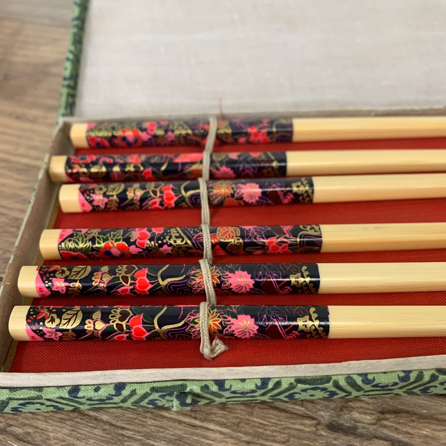 Boxed Set of Vintage Chopsticks