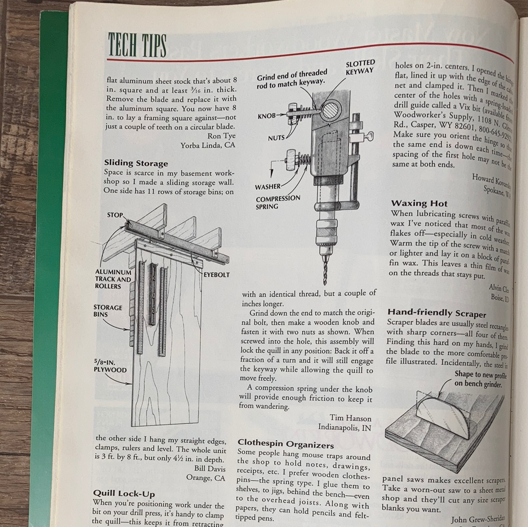 American Woodworker Magazine February 1995 Woodworking How To Vintage Magazine