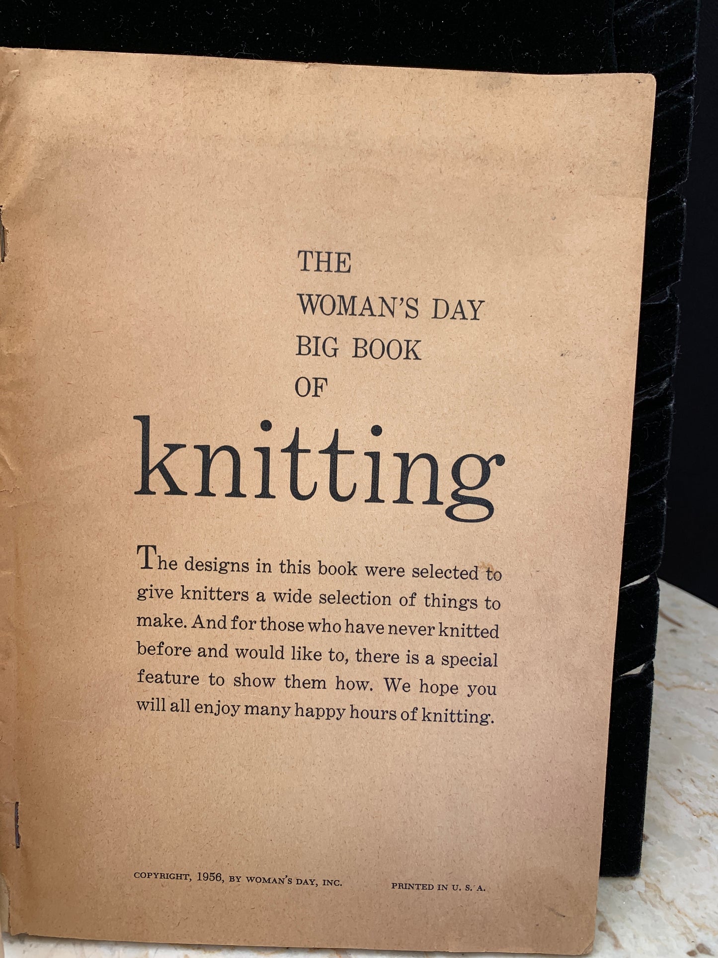 Women s Day Big Book of Knitting Vintage Knitting Pattern Book