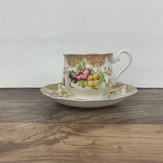 Royal Albert Antique Tea Cup and Saucer c1920s