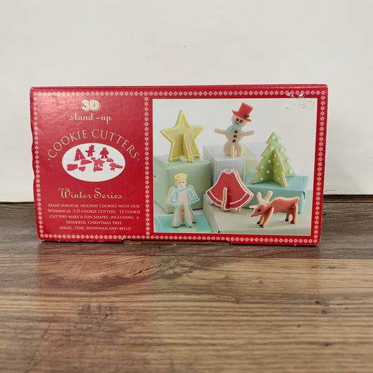 Nordic Ware Stand Up Cookie Cutters, Christmas Cookie Cutters - Complete Set