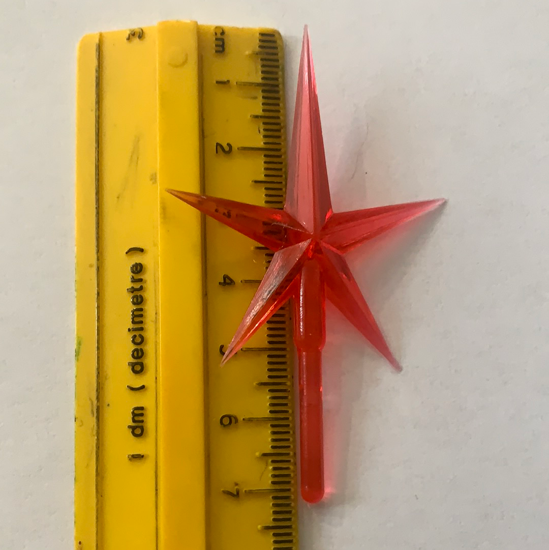 Tree Topper for Ceramic Christmas Tree 5cm Star