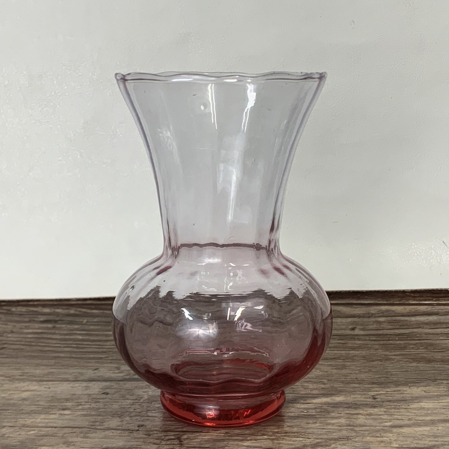 Vintage Blown Glass Pineapple Vase