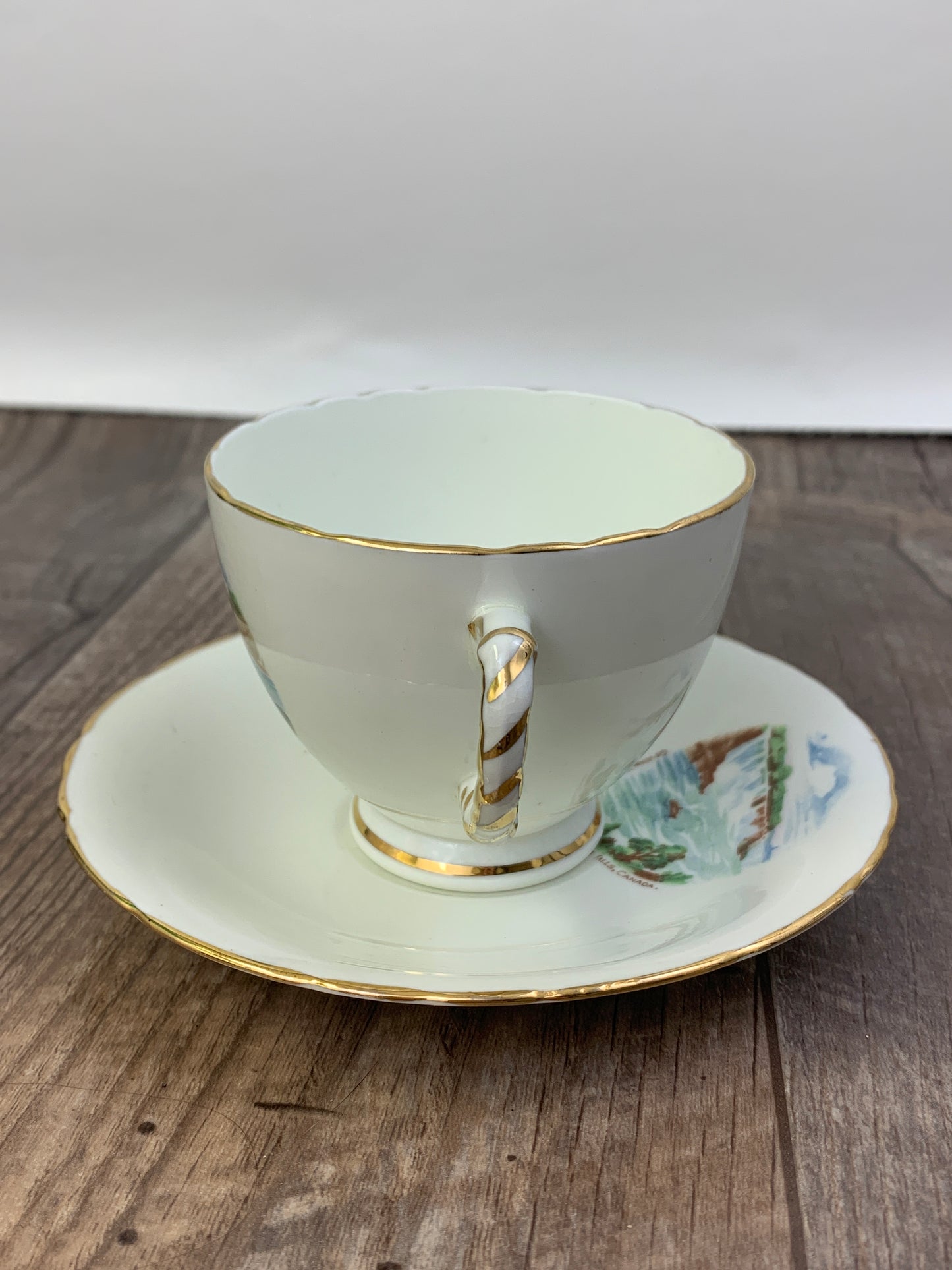 Vintage Niagara Falls Maid of the Mist Souvenir Teacup and Saucer