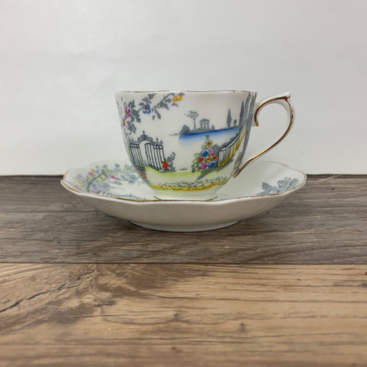 Royal Albert Rosedale Vintage Hand Painted Tea Cup