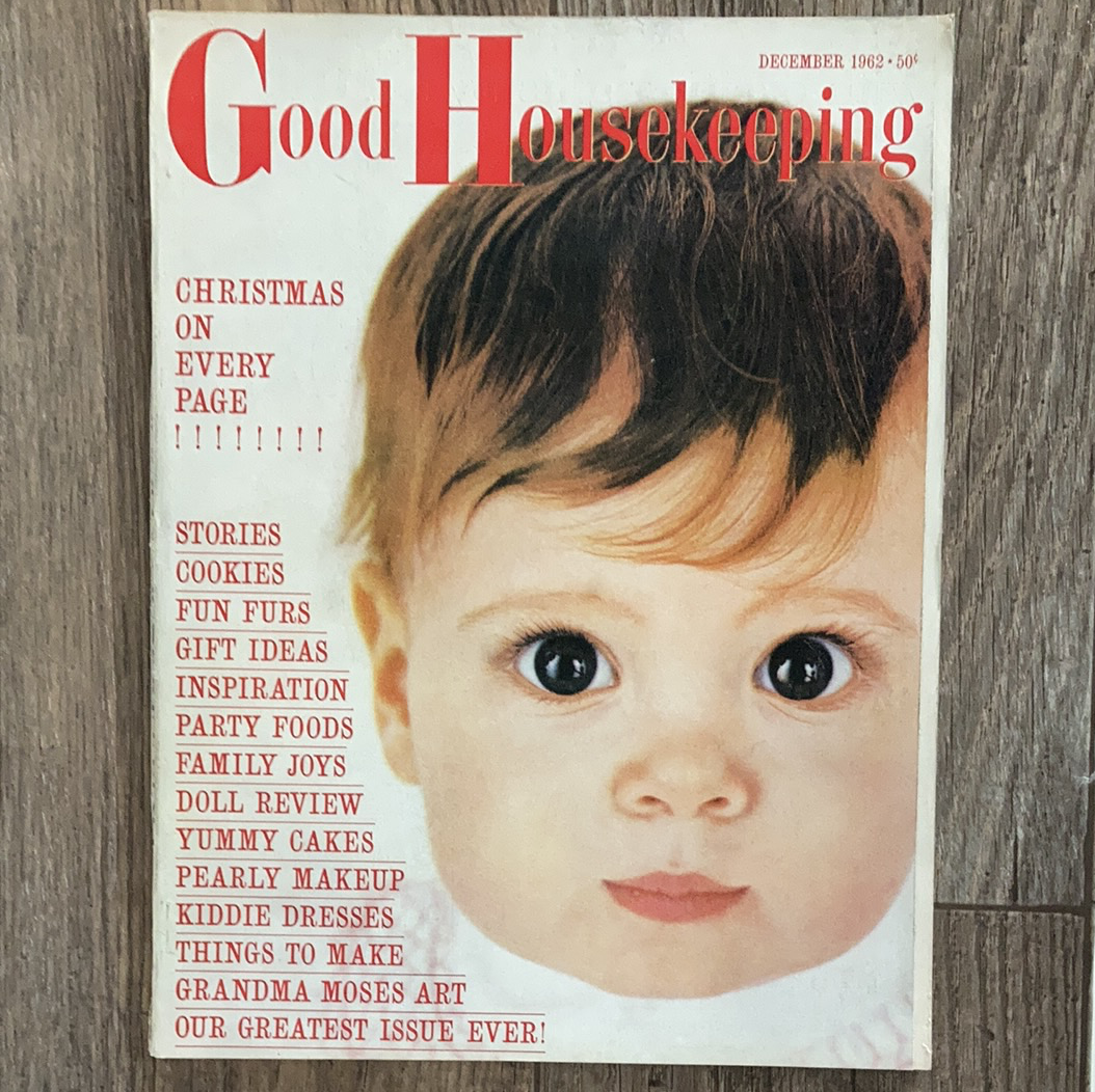Good Housekeeping Vintage Magazine December 1962