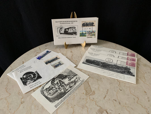 Bayview Railroad Museum Port Huron and Sarnia Stamps